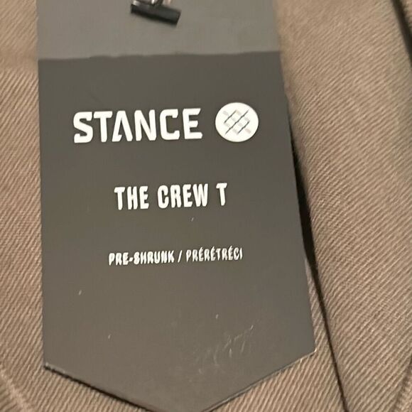 Stance Size XL The Crew Tee Olive Green Saddleback Graphic Western Casual New - Picture 7 of 11